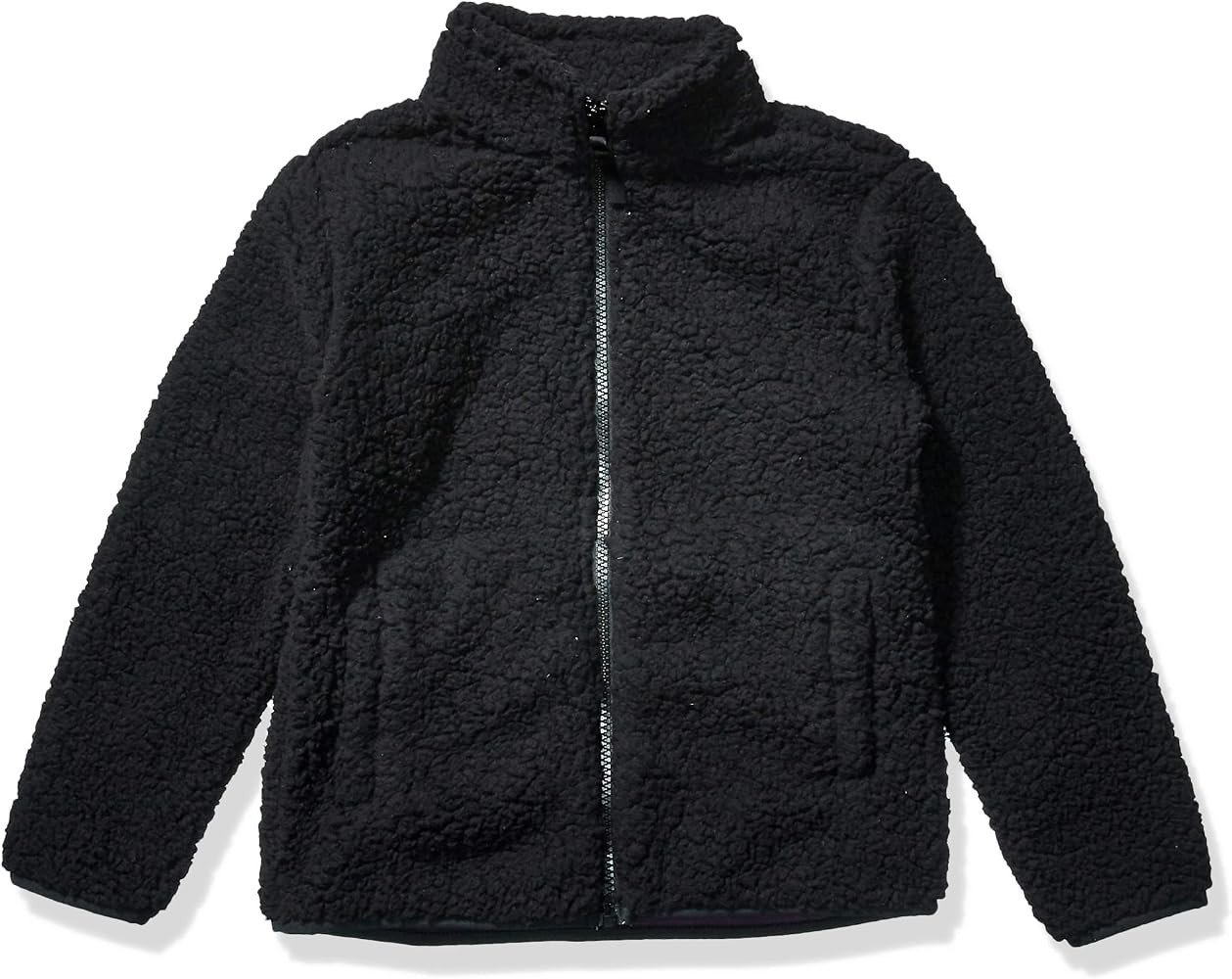 Amazon Essentials Girls and Toddlers' Sherpa Fleece Full-Zip Jacket | Amazon (US)