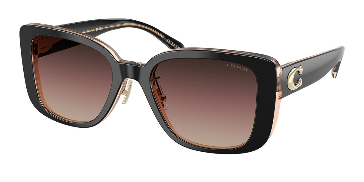 Coach HC8352 CD472 5781E2 Women’s Sunglasses Black Size 54 | SmartBuyGlasses Global
