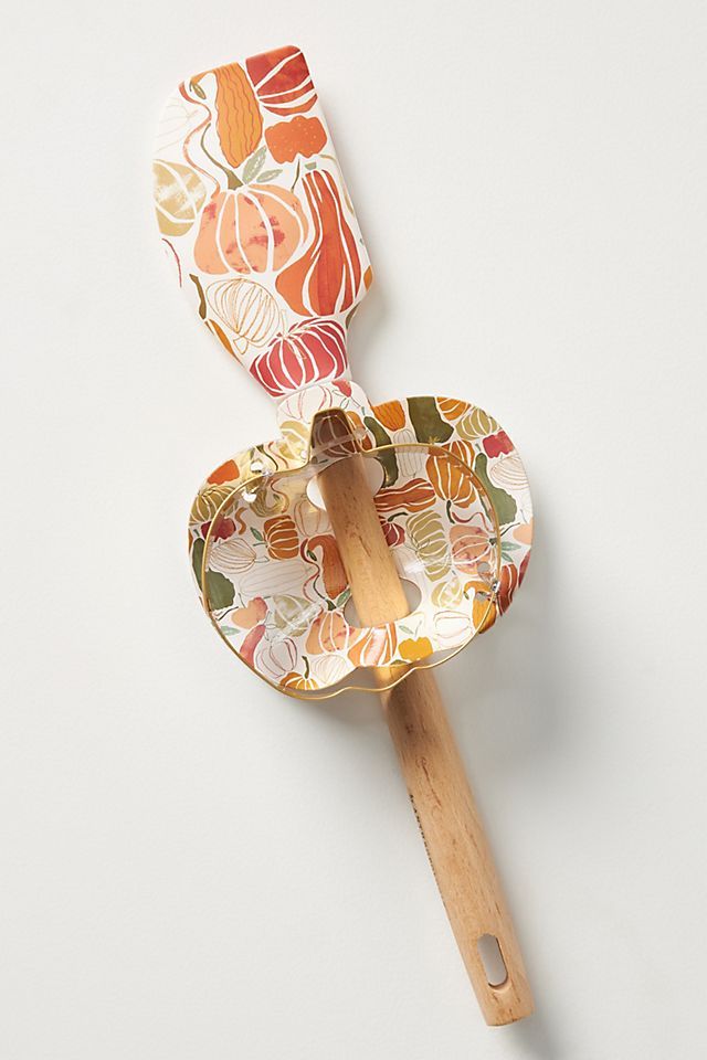 Pumpkin Spatula and Cookie Cutter Set | Anthropologie (US)