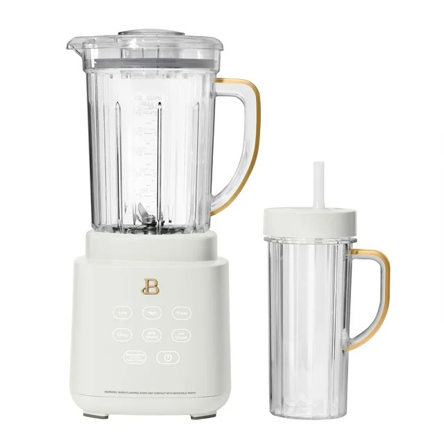Beautiful PowerExact Blender System, White Icing by Drew Barrymore - Walmart.com | Walmart (US)