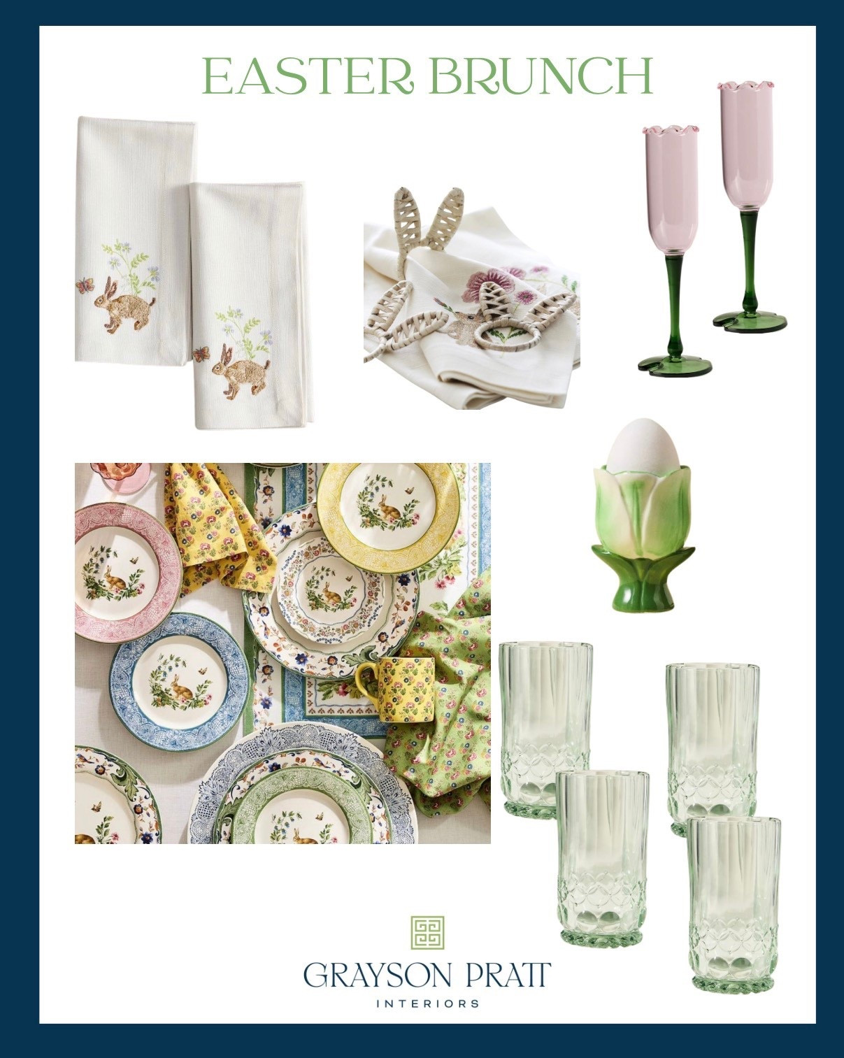 The perfect Easter brunch pieces. Even after Easter, these make the most wonderful Spring dinner table

#LTKSeasonal #LTKHome