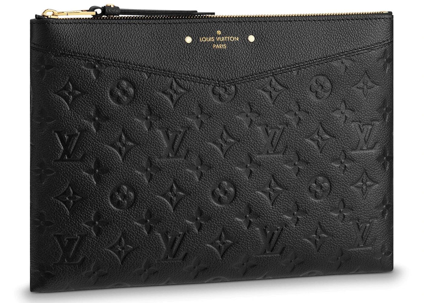 Louis Vuitton Daily PouchMonogram Empreinte Black Noir | StockX