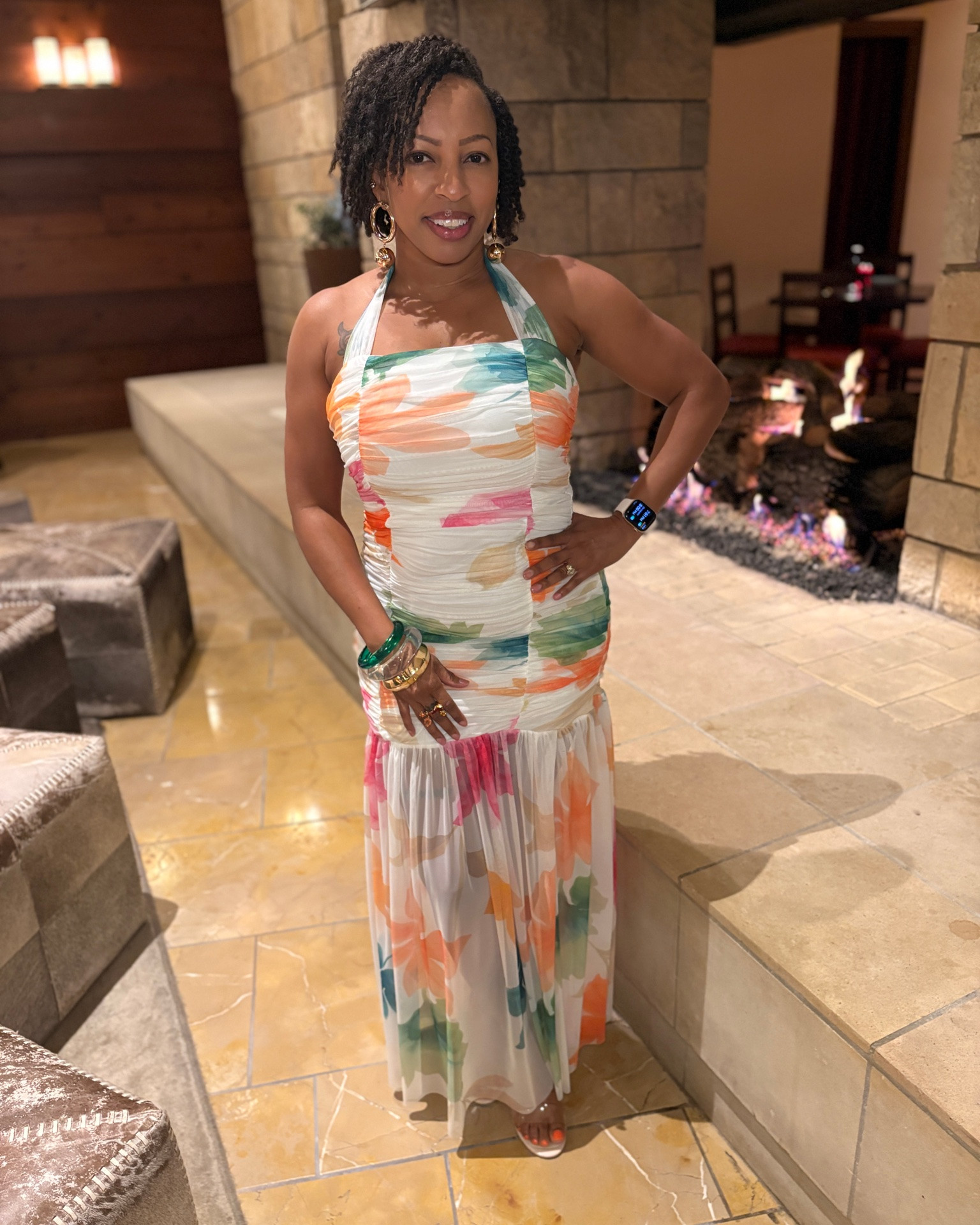 Ruched floral dress for a wedding, brunch, girls night out or date night with Bae

#LTKgrwm #LTKootd