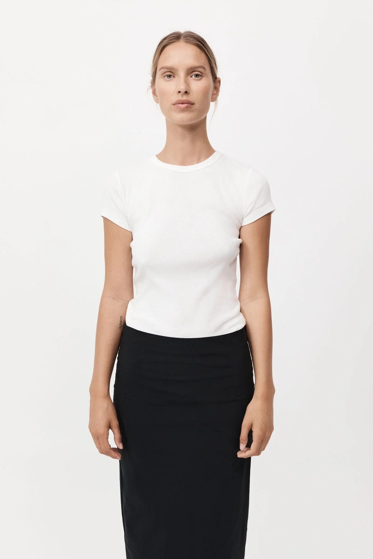 Organic Cotton Baby Tee - White | St. Agni (US, UK, EU)