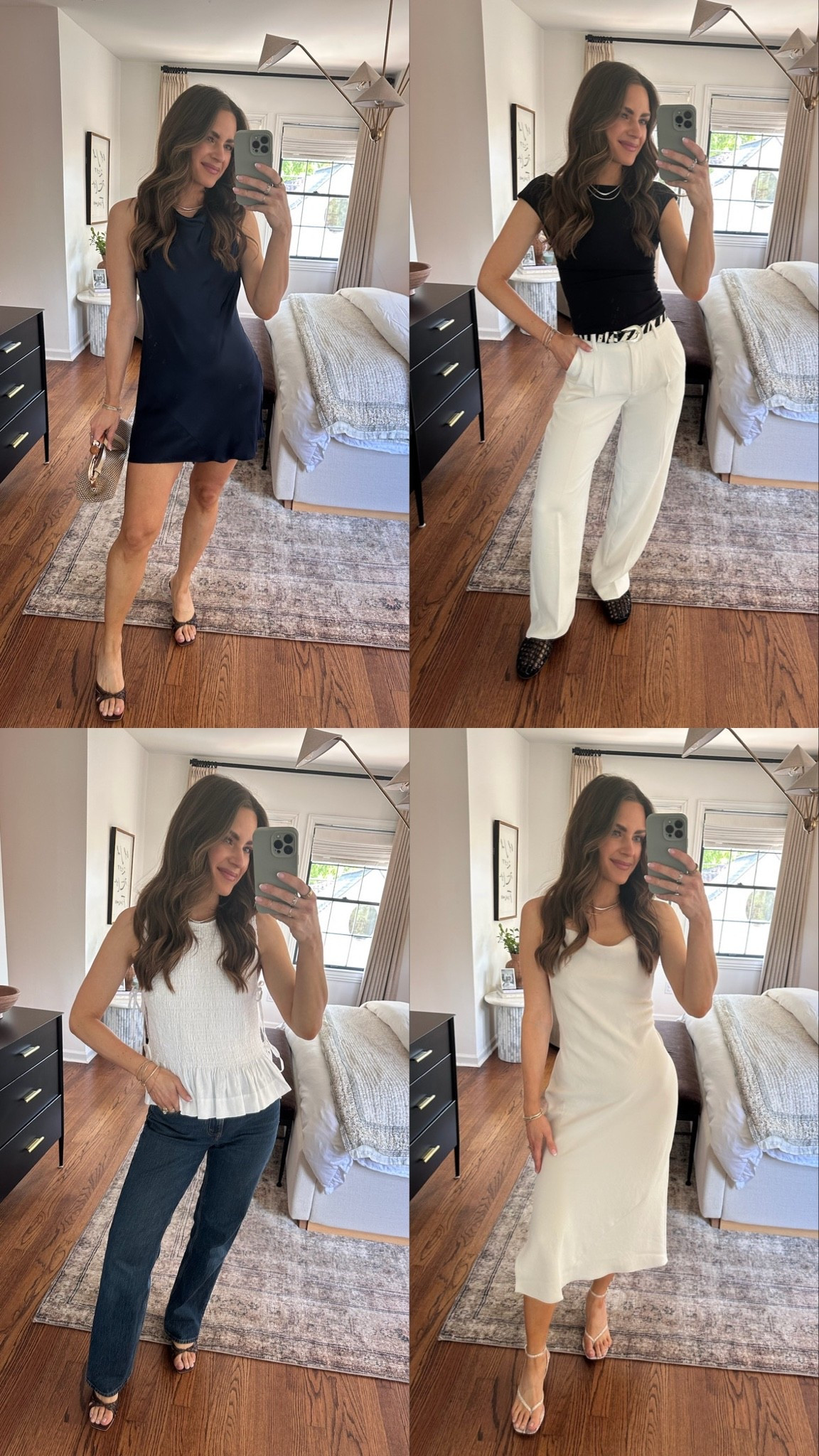 TRY ON HAUL ✨ my latest summer order from @Aritzia 
Smocked White Top - S
Tailored Pant - 2 (need to size up)
Navy Silk Dress - S
Midi Dress - S


#LTKootd #LTKgrwm #LTKvlog