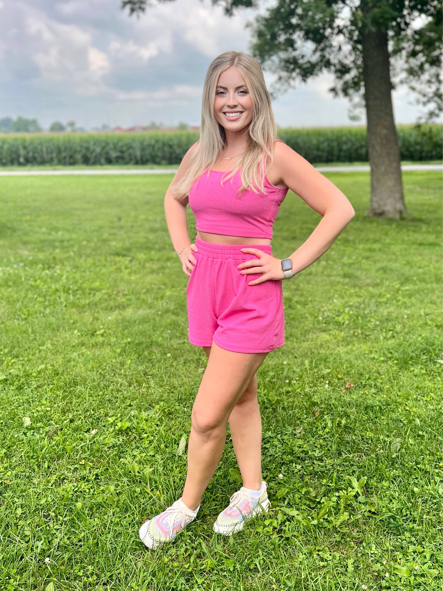 Two piece set
SHEIN
Womens fashion
Pink outfits
Vacation
Athleisure
Sneakers
Barbie
Comfy
Loungewear


#LTKstyletip #LTKsalealert #LTKfindsunder50