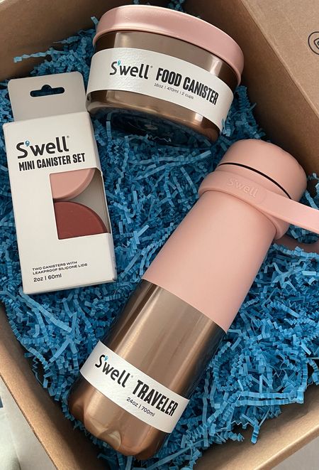 S’well Stainless Steel Water Bottle Traveler and Food Canister. New Mixed Metals Collection in pink pyrite. 

#LTKfitness #LTKtravel #LTKfamily