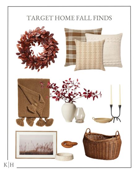 These Target fall finds are absolutely beautiful! I love the dark brown warm tones mixed with the lighter elements, such as the stone and marble accessories, textured throw pillow, and artwork. These pieces all pair so well together, which I love! 

#LTKFind #LTKhome #LTKstyletip
