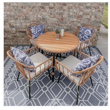 Cute outdoor dining set at a great price! Patio furniture, outdoor furniture

#LTKStyleTip #LTKSeasonal #LTKHome