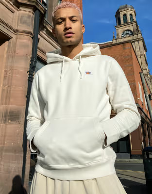 Dickies Oakport hoodie in off white | ASOS (Global)