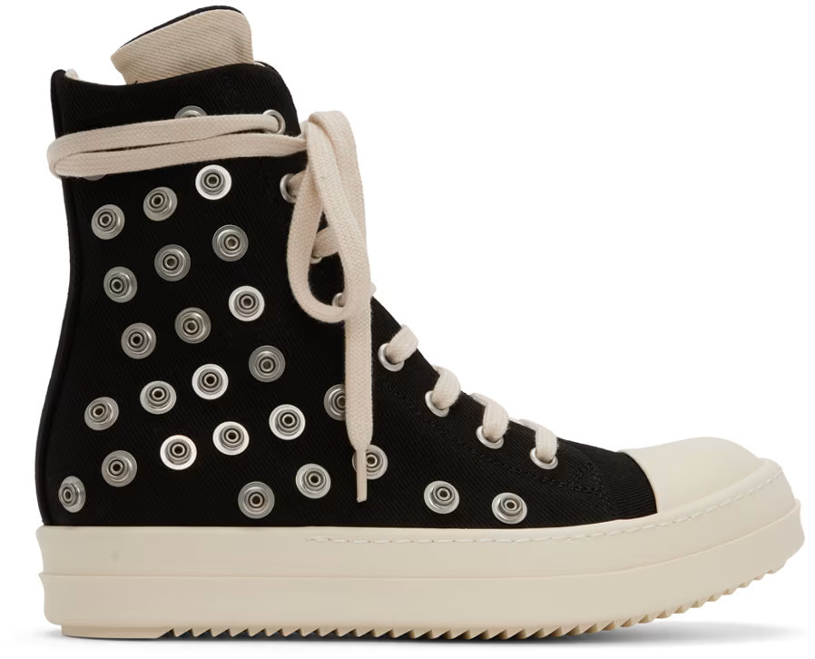 Black Rivet Sneakers | SSENSE