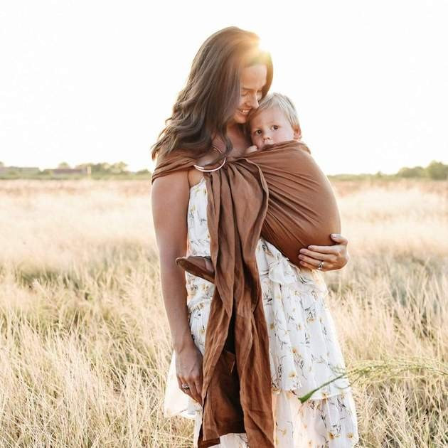 Ring Sling in Cedar | Kyte BABY