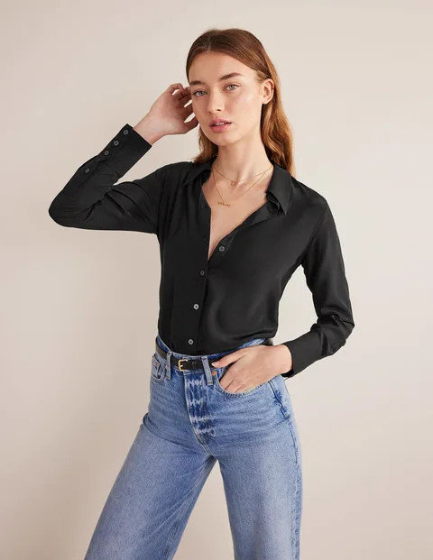 New Silk Shirt | Boden (US)