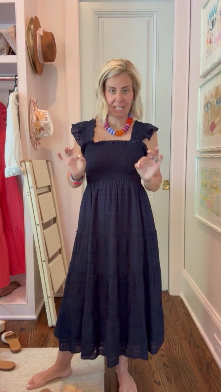 The Nap Dress has been a favorite of mine for years! It’s just such a classy and flattering look. I wear XS in this dress and 7/8 in sandals.

#LTKstorytime #LTKmomlife #LTKOver40