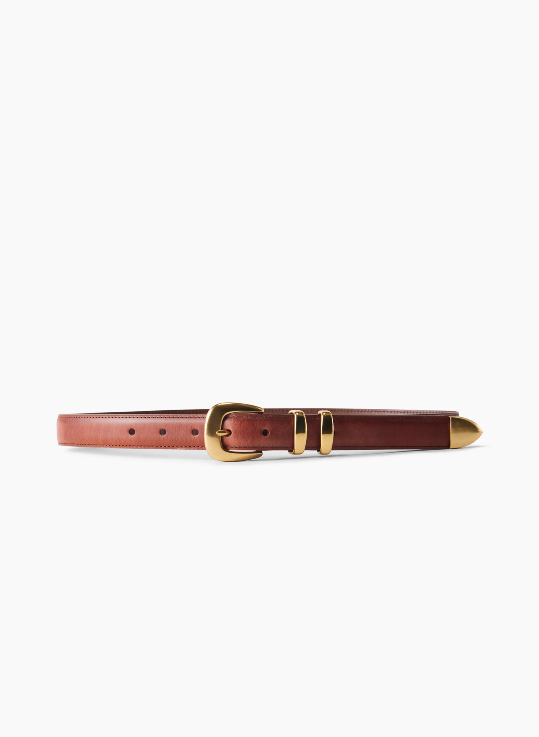 PARK LEATHER BELT | Aritzia