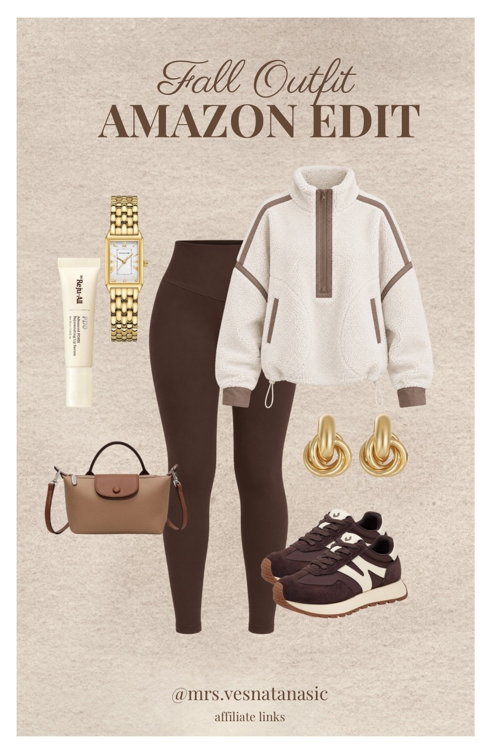 Cozy Fall Soccer Mom Outfit 🤎
The kind of outfit I’ll live in all fall—cozy sherpa pullover, chocolate brown leggings + sneakers. Perfect for running errands, busy days or spending the weekend on the soccer sidelines. ⚽️🍂 Everything linked!

#LTKootd #LTKSeasonal #LTKmomlife