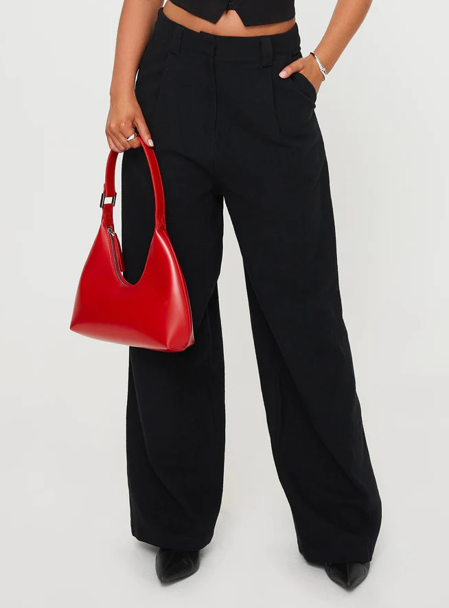 Je Suis Pants Black | Princess Polly AU