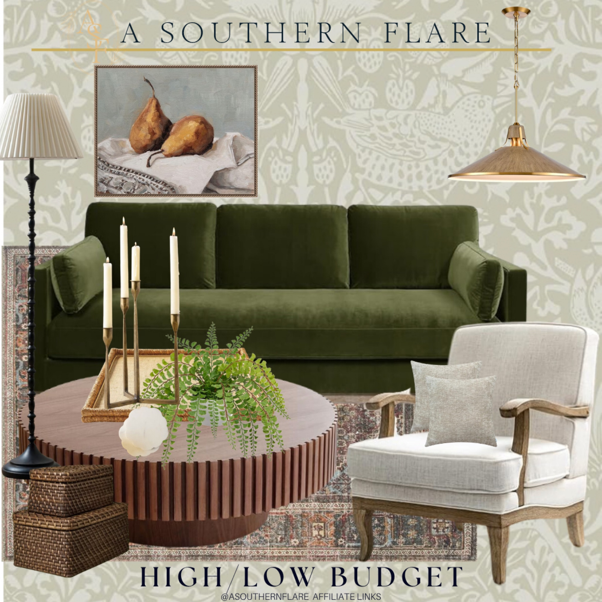 High & low budget home decor, green home decor, living room, lighting, grand millennial, interior design, anthropology, Target, studio McGee, look for less, Walmart 

#LTKHome