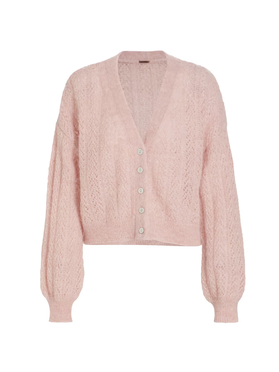 Ameila Alpaca-Blend Cardigan | Saks Fifth Avenue