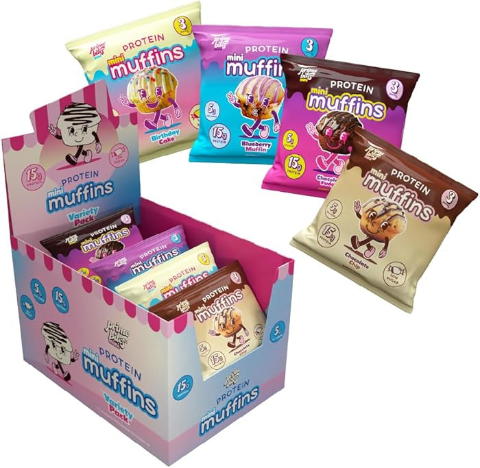 Prime Bites Minis | Protein Mini Muffins from Alpha Prime Supplements | High Protein, Collagen Fo... | Amazon (US)