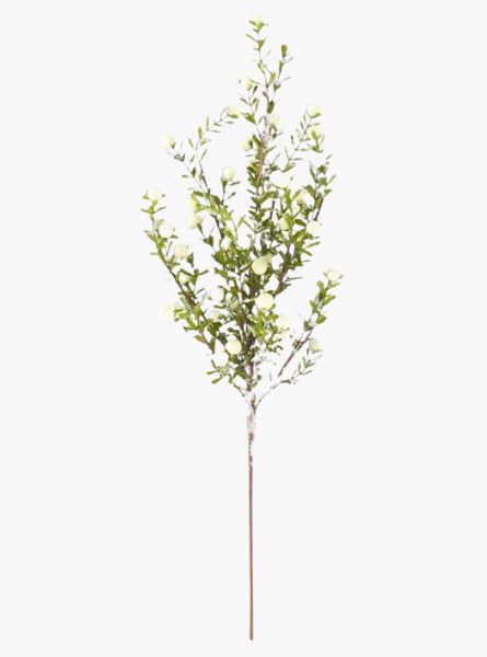 The Refined Dwelling 21" Glittered Snowy White Berry Leaf Bush | Amazon (US)
