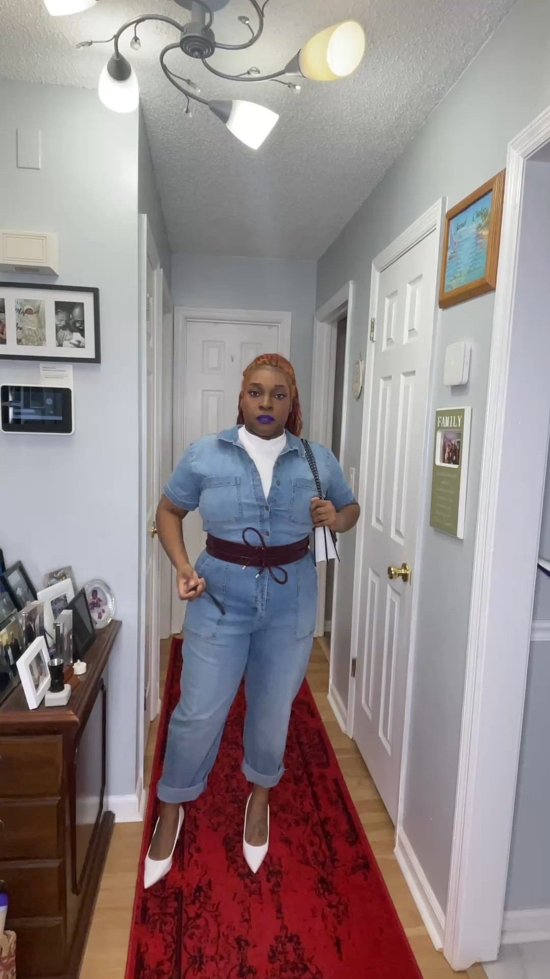 ***FYI The jumpsuit and belt are old so similar will be linked 

#LTKMidsize #LTKSpringSale #LTKStyleTip