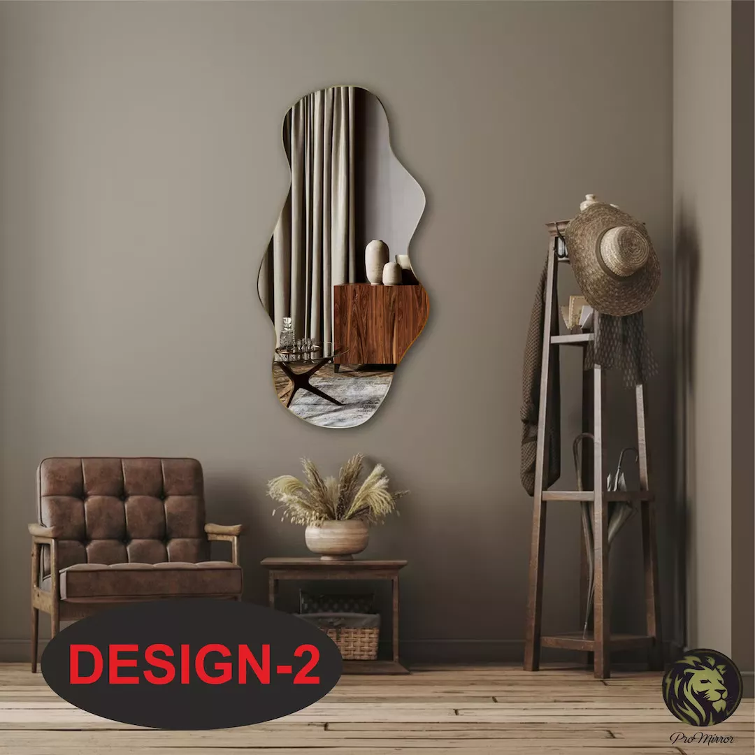 Jade Irregular Shaped Mirror – OTD Furniture