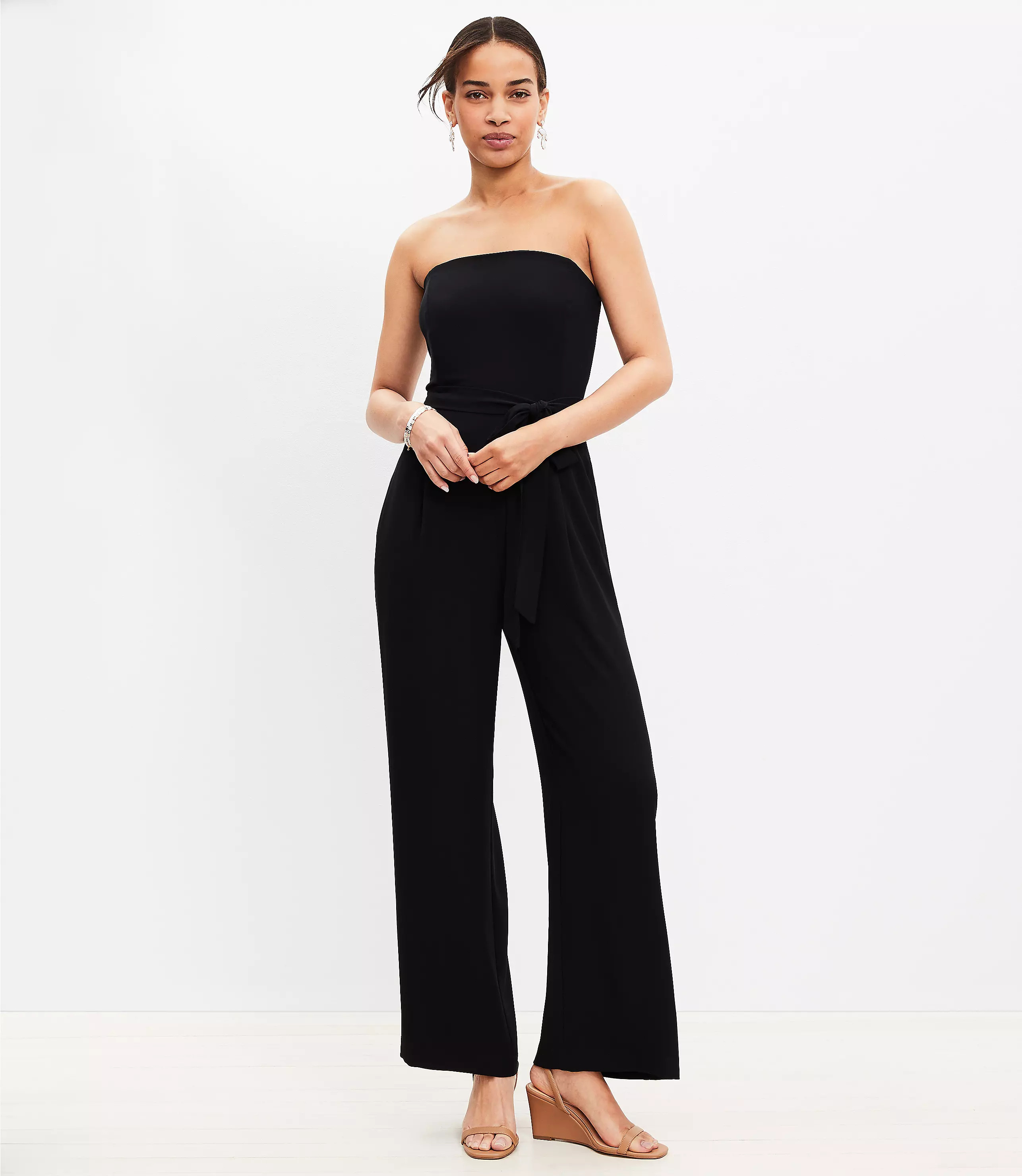 Strapless Jumpsuit | LOFT