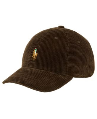 Polo Ralph Lauren Men's Corduroy Ball Cap - Khaki | Macy's