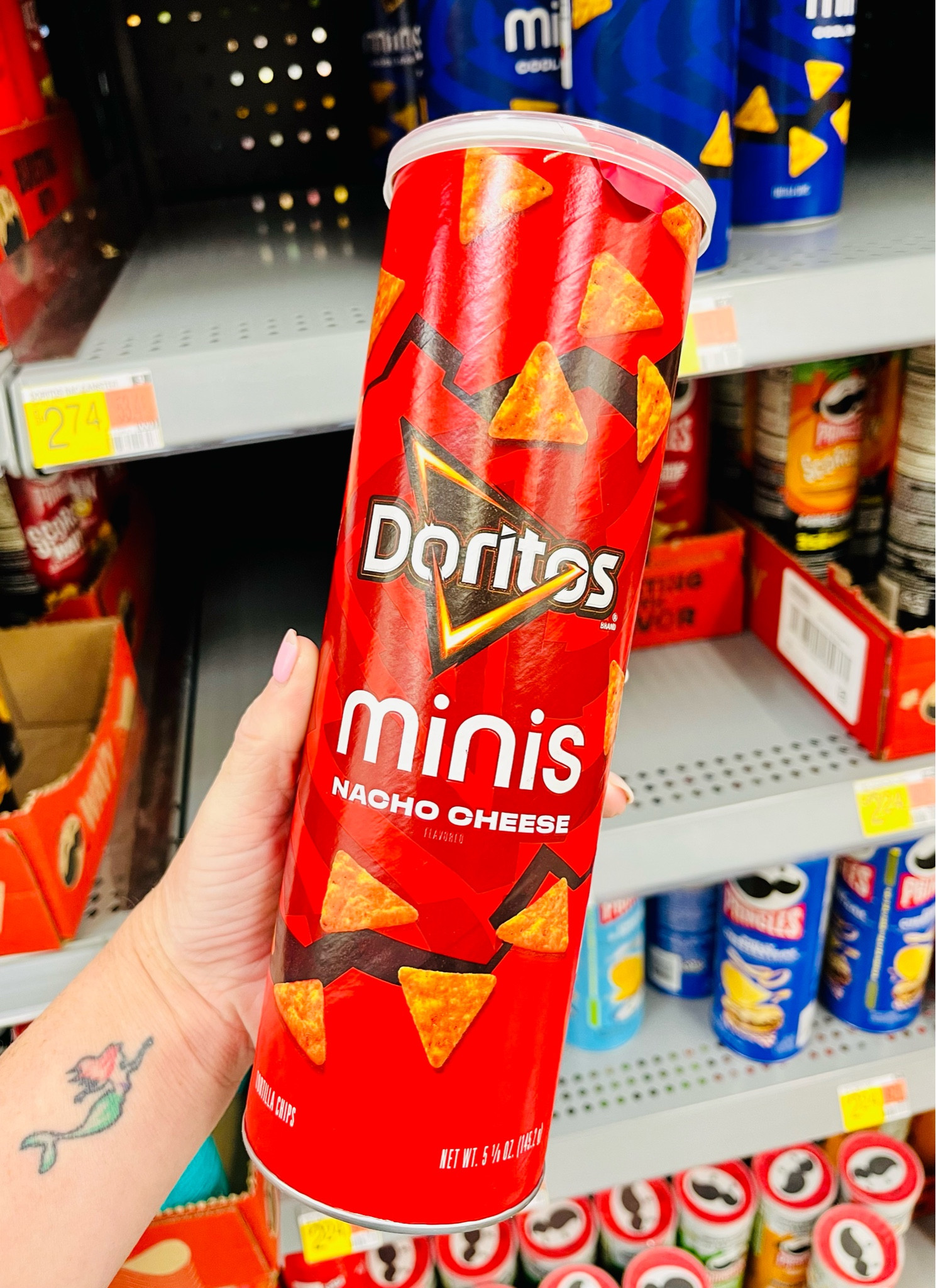 🤗 Minis of Doritos, Cheetos, and Sun Chips at Walmart yall!! 



#LTKfamily #LTKhome