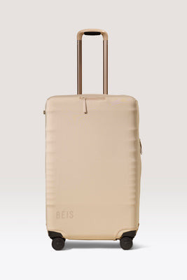 The Medium Check-In Luggage Cover in Beige | BEIS