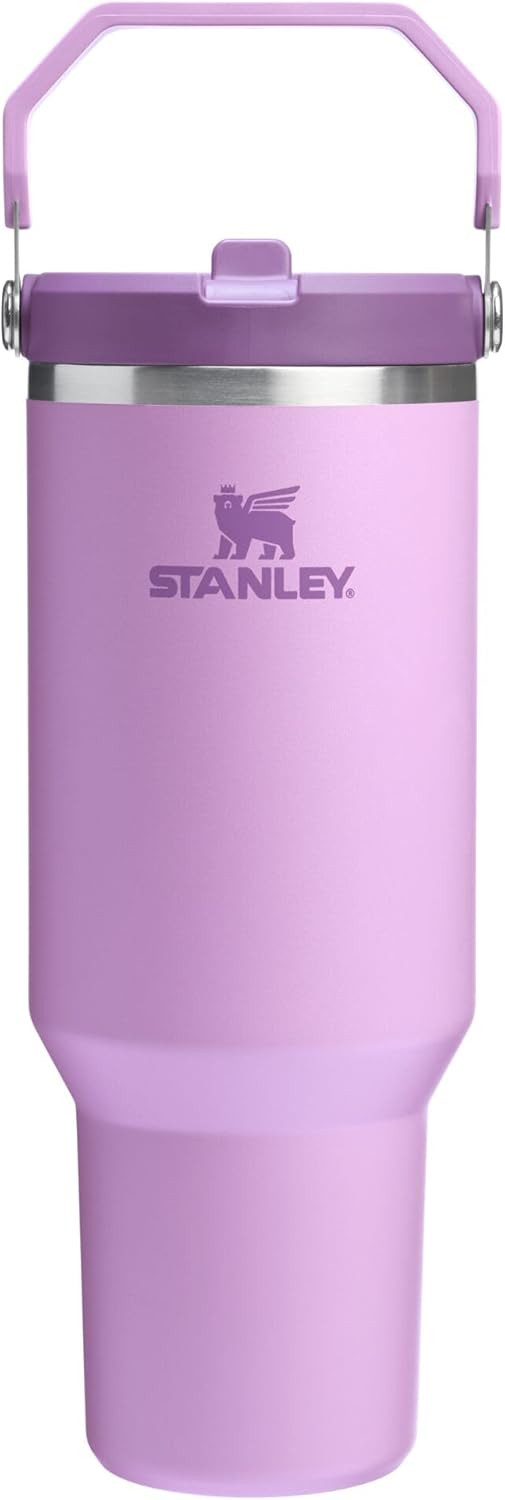Stanley IceFlow Flip Straw Tumbler with Handle | Twist On Lid and Flip Up Straw | Leak Resistant ... | Amazon (US)