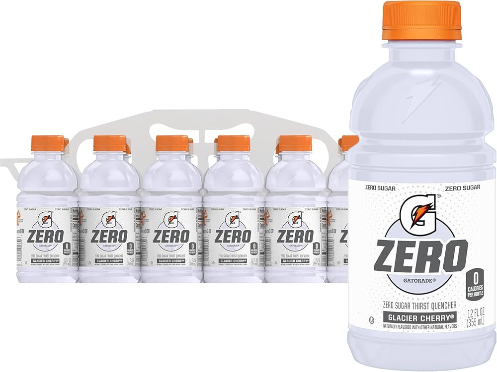 Gatorade G Zero Glacier Cherry, 12 Ounce, 12 Count | Amazon (US)