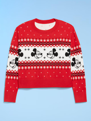 Old Navy x Disney Mickey Mouse SoSoft Fair Isle Sweater | Old Navy (US)