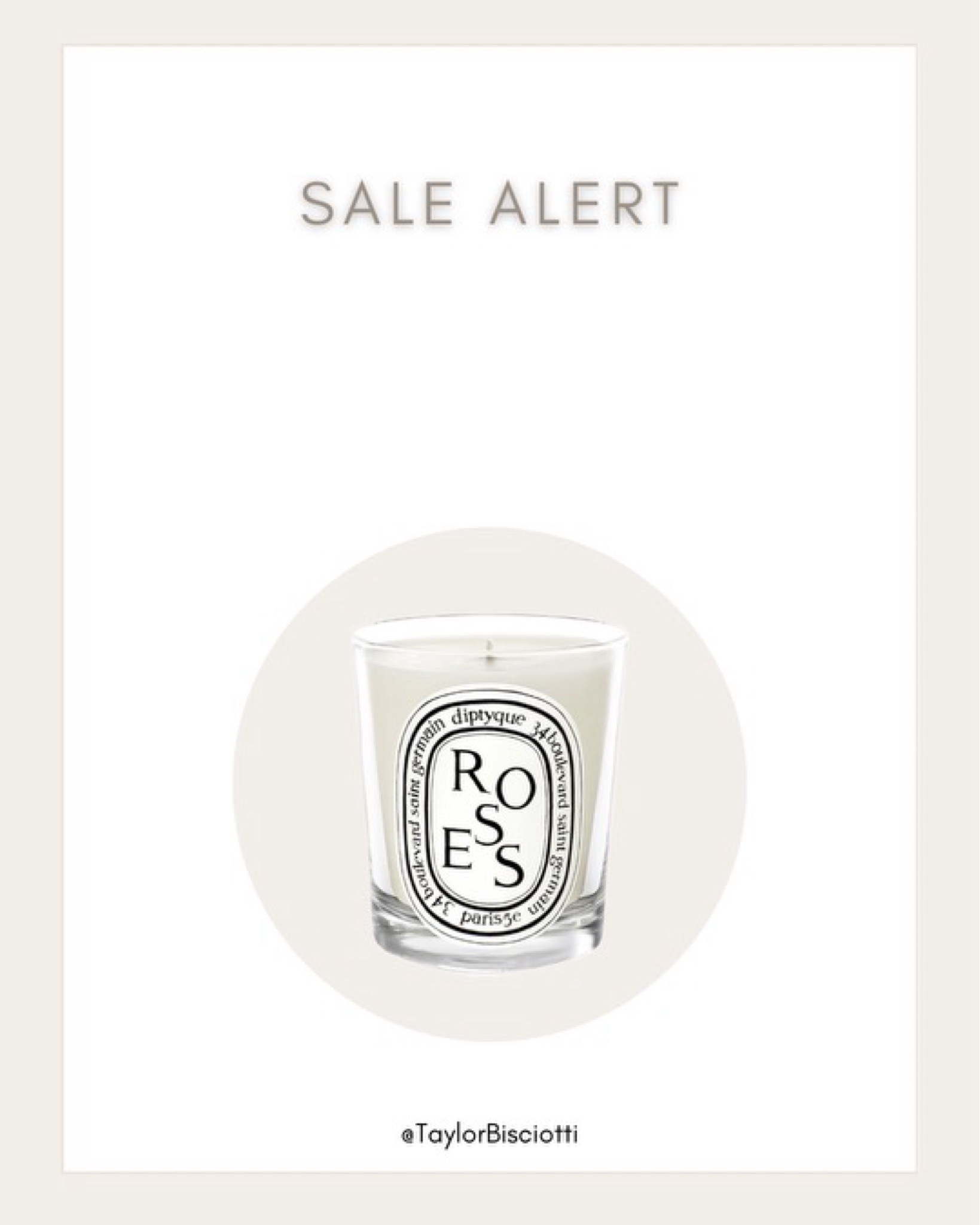 Diptyque candle SALE alert for one of my favorite candle scents. These rarely go on sale! 

#diptyque #diptyquesale #candle #fallcandles

#LTKSaleAlert #LTKFallSale #LTKHome