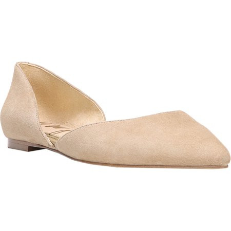 Women s Sam Edelman Rodney Flat Oatmeal Suede Leather 8 M | Walmart (US)