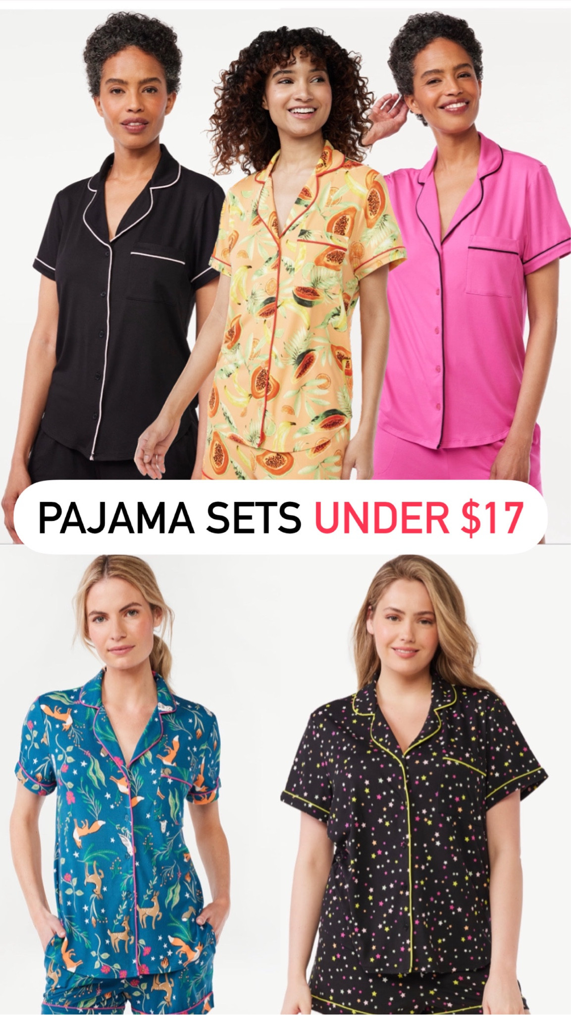 Buttery soft pajama sets under $20!


Walmart
Women’s pajama sets
Affordable pajamas


#LTKsalealert #LTKhome #LTKFind