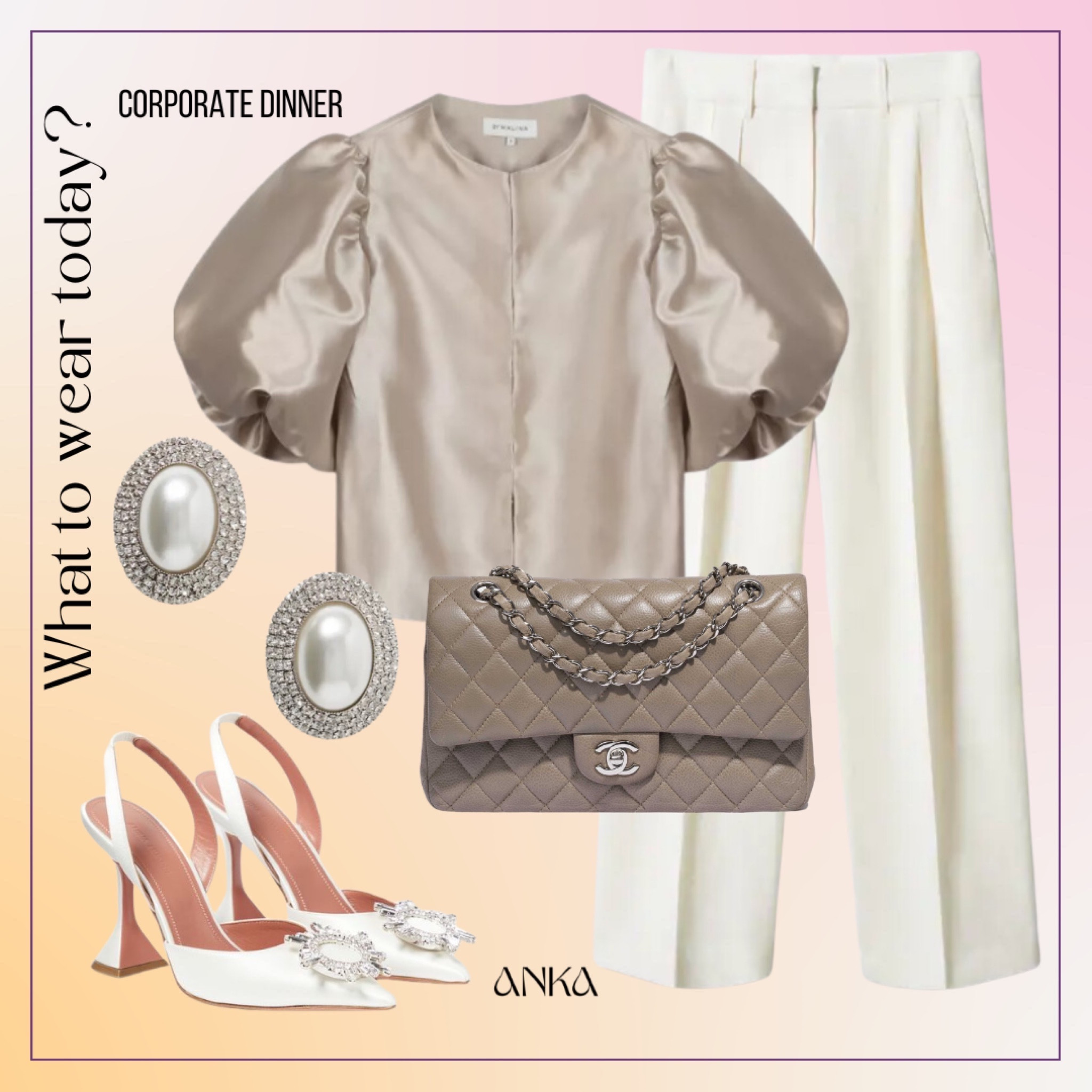 Corporate dinner outfit inspiration 
Mango, Alessandra rich, Chanel? Amina muaddi, by malina, executive look, corporate styling 

#LTKeurope #LTKSeasonal #LTKworkwear