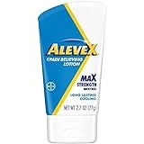 Amazon.com: AleveX Pain Relieving Lotion, Powerful & Long Lasting for Targeted Joint & Muscle Pai... | Amazon (US)