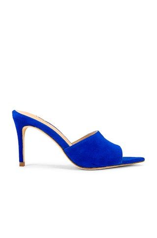 L'AGENCE Lolita Mule in Azure Blue from Revolve.com | Revolve Clothing (Global)