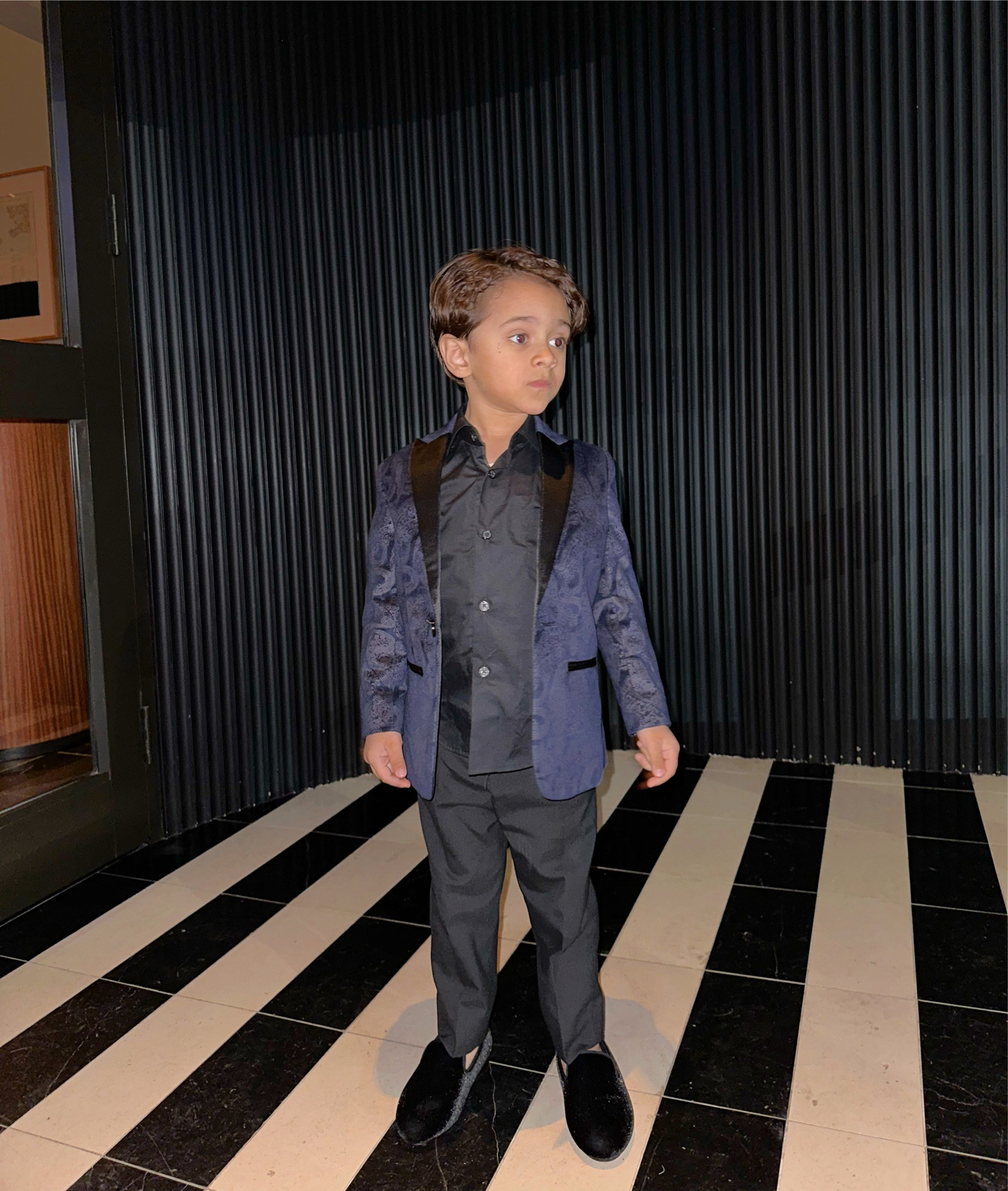 Sharp style, young mind: A fashion icon in the making.

#LTKfamily #LTKkids #LTKmens
