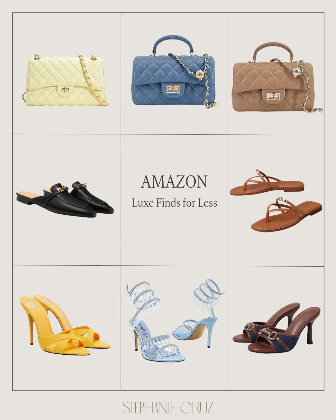 Luxury looks without the luxury price tag. These Amazon finds are too good to pass up. ✨ 

 #AmazonFinds #AmazonFashion #LuxeForLess #AffordableStyle #LTKootd