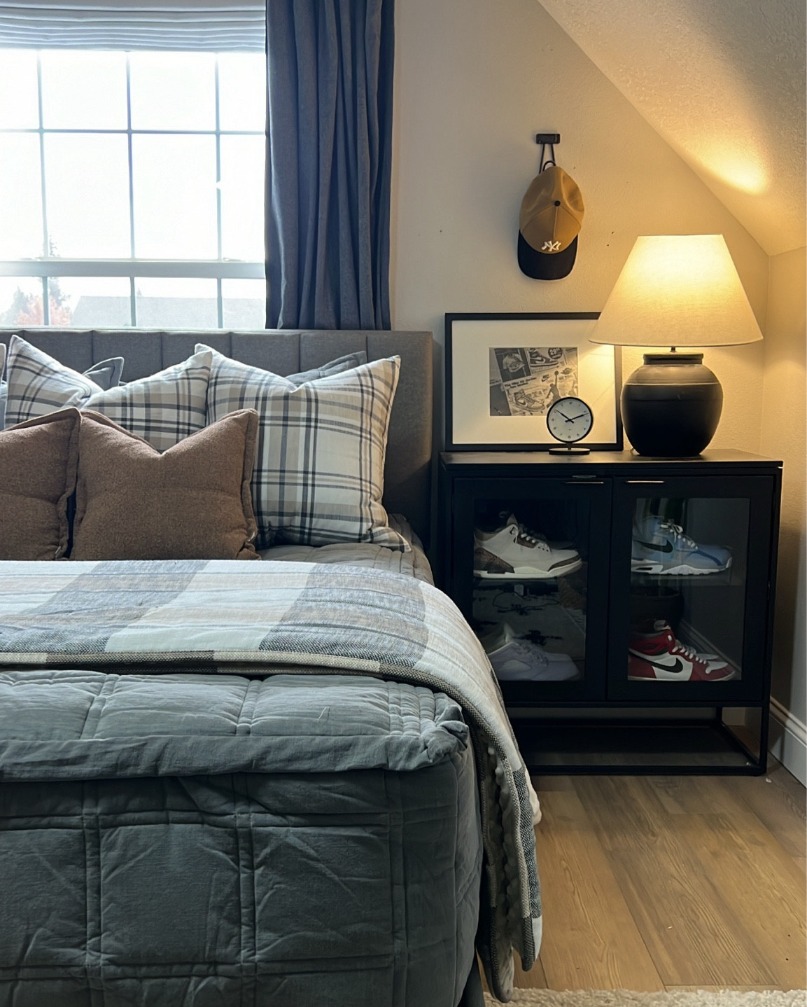 I’ve linked up the cabinet for you here as well as a couple other sources. We have two and used one on either side of the bed. Previously, I had them both pushed together to make one longer cabinet in the boys shared bedroom. 

#LTKHome