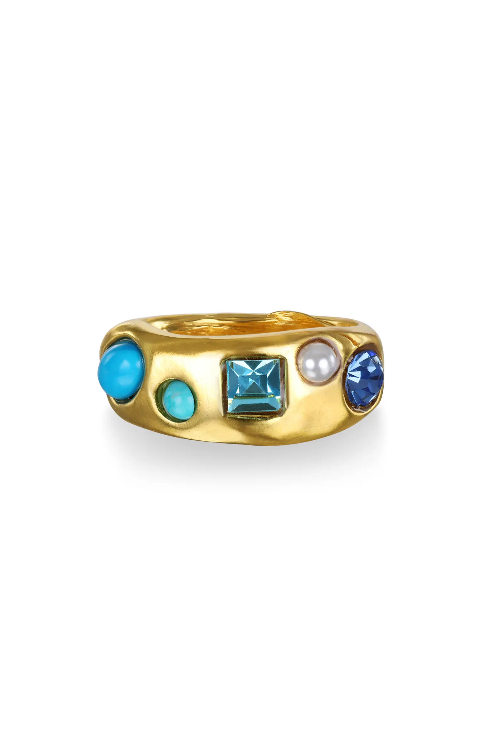 Rococo Crystal & Faux Pearl Ring (Women) | Nordstrom | Nordstrom