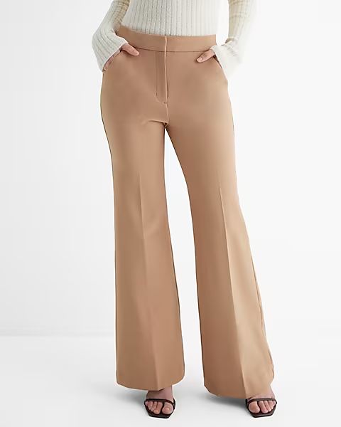 Editor High Waisted Trouser Flare Pant | Express (Pmt Risk)