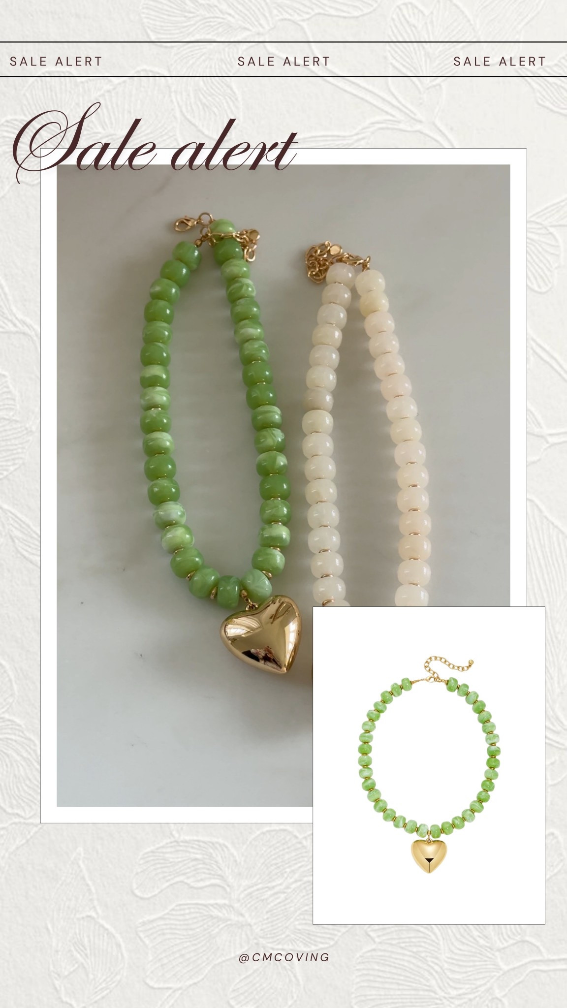 Amazon SALE ALERT 🤍 my favorite green beaded necklace is on sale! The perfect pop-up color to any spring outfit! ￼

#LTKSeasonal #LTKSaleAlert #LTKootd