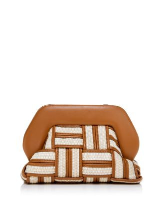 Tia Weaved Straw Clutch | Bloomingdale's (US)