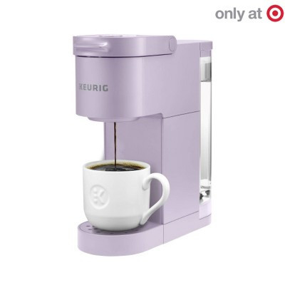 Keurig K-Mini Go Single-Serve K-Cup Pod Coffee Maker Violet: Compact Electric Brewer, 12 oz Capacity, Uses K-Cups & Pods | Target