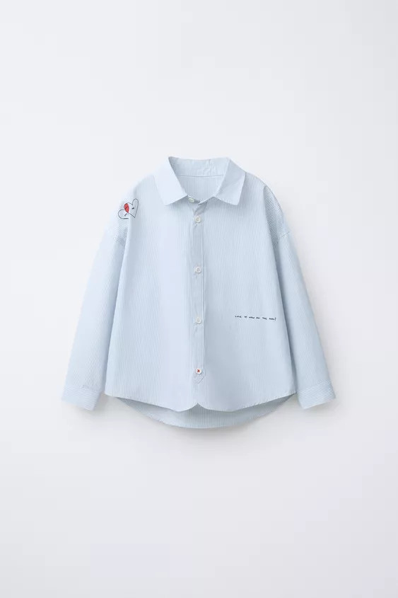 ORFAYO STRIPED OXFORD SHIRT \u00a9 | Zara UK