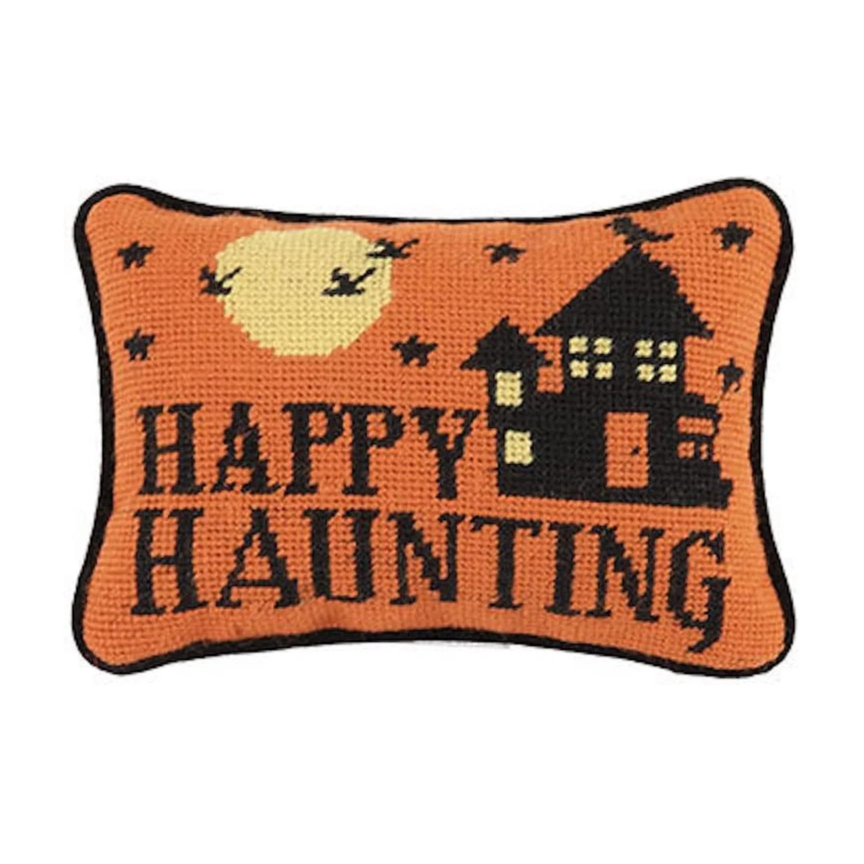 Happy Haunting Hook Pillow | Waiting On Martha